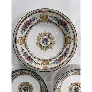 Wedgwood Bone China COLUMBIA W595 Rare Replacements Floral Yellow Griffon 1920’s